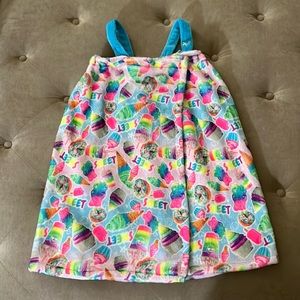 Justice super soft towel dress OS